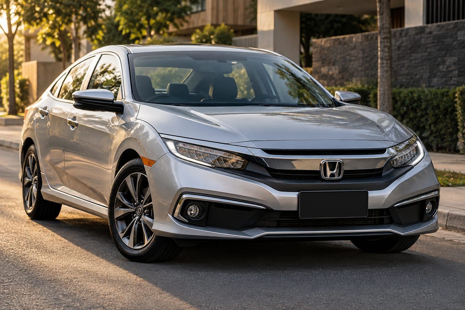 Honda Civic 2019, Prata