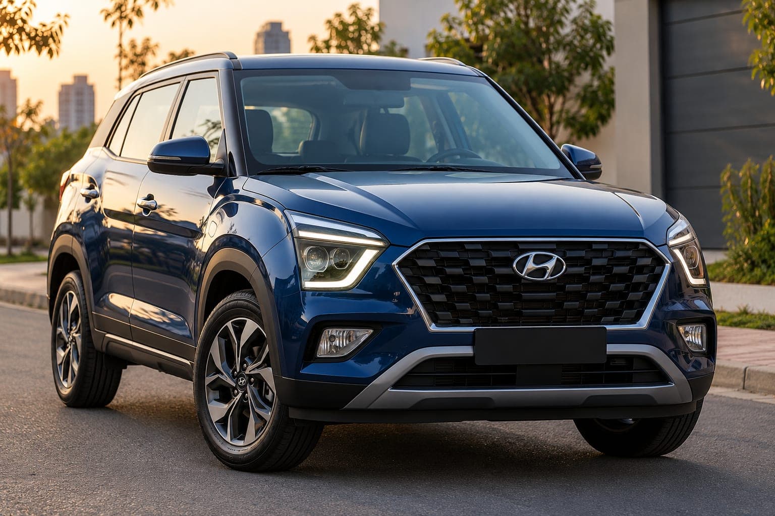 Hyundai Creta 2021, Azul