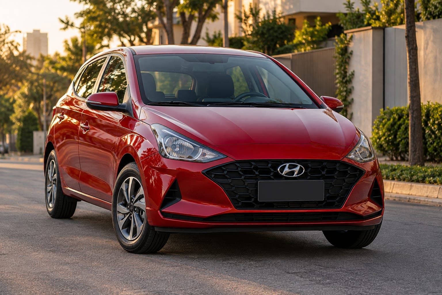 Hyundai HB20 2019, Vermelho