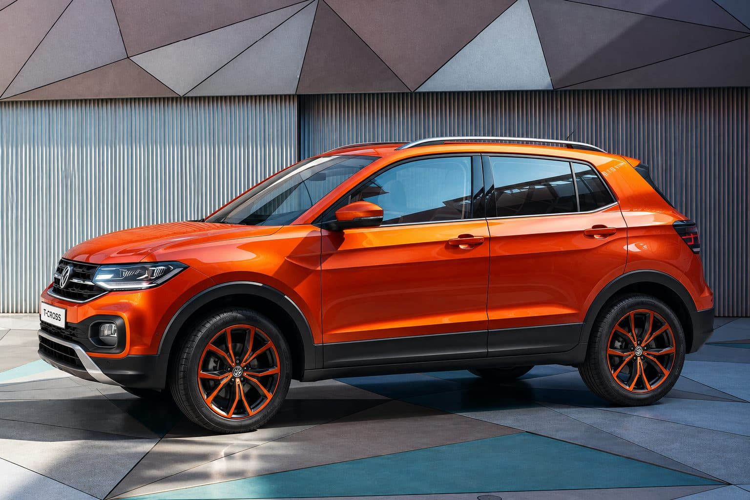 Volkswagen T-Cross 2020, Laranja
